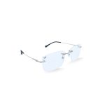 SQUARE MATA BROWN TITANIUM FRAME LESS - Image 2