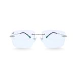 SQUARE OOG GOLD TITANIUM FRAME LESS