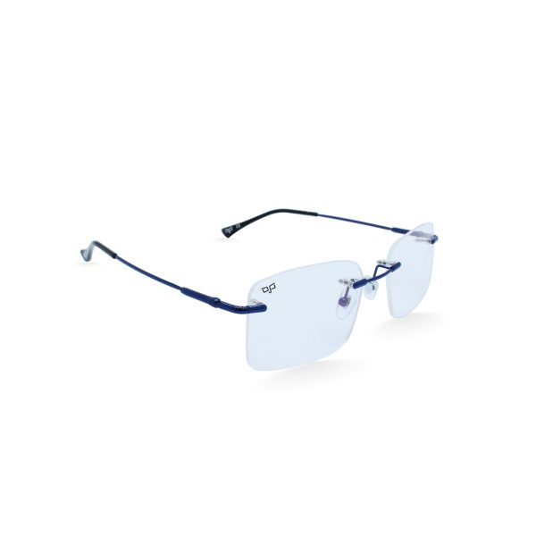 SQUARE MATA BLUE TITANIUM FRAME LESS - Image 2