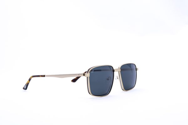 SQUARE OPTICAL FRAME WITH POLARISED CLIP ON - Image 2