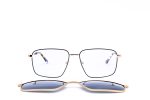 SQUARE OPTICAL FRAME WITH POLARISED CLIP ON - Image 5