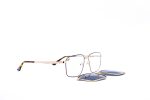 SQUARE OPTICAL FRAME WITH POLARISED CLIP ON - Image 6