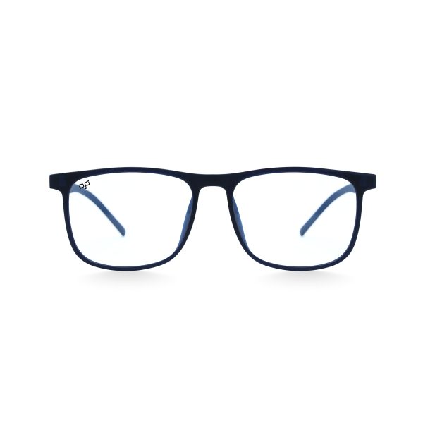 SQUARE GHOV HANDMADE BLACK BLUE POLARISED CLIP ON - Image 3