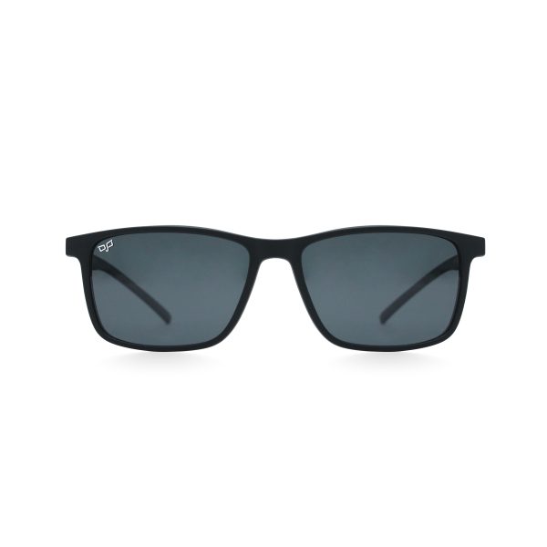 SQUARE GHOV HANDMADE BLACK POLARISED CLIP ON - Image 4