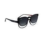 CAT EYE MAKA BLACK POLARISED CLIP ON - Image 2
