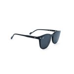ROUND OOG HANDMADE BLACK POLARISED CLIP ON - Image 5