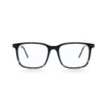 SQUARE OOG HANDMADE BROWN SHELL POLARISED CLIP ON - Image 3