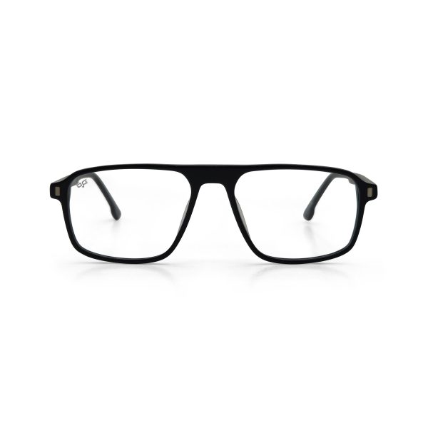 OVAL ONCE HANDMADE BLACK POLARISED CLIP ON - Image 3