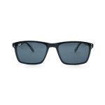 SQUARE OOG HANDMADE BLACK POLARISED CLIP ON - Image 4
