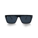 OVAL OOG HANDMADE BLACK POLARISED CLIP ON - Image 3