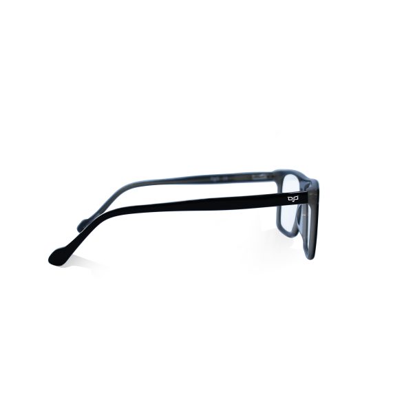 OVAL OOG HANDMADE BLACK POLARISED CLIP ON - Image 5