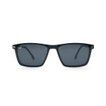 OVAL OOG HANDMADE BLACK POLARISED CLIP ON - Image 4