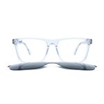 SQUARE GHOV HANDMADE CLEAR POLARISED CLIP ON