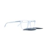 SQUARE GHOV HANDMADE CLEAR POLARISED CLIP ON - Image 2