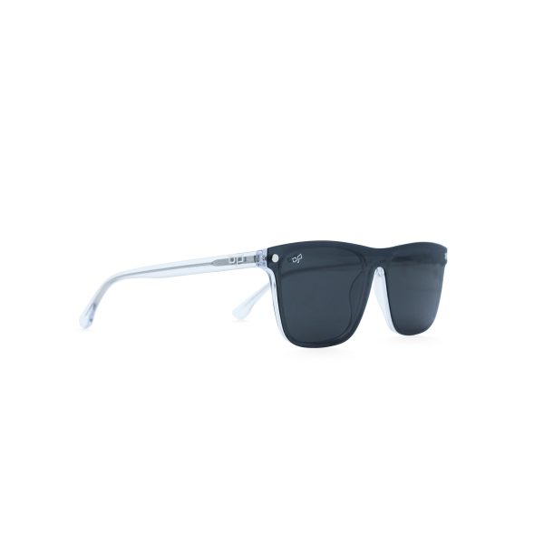 SQUARE GHOV HANDMADE CLEAR POLARISED CLIP ON - Image 5