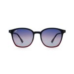 SQUARE MAKA BLACK RED POLARISED CLIP ON - Image 4