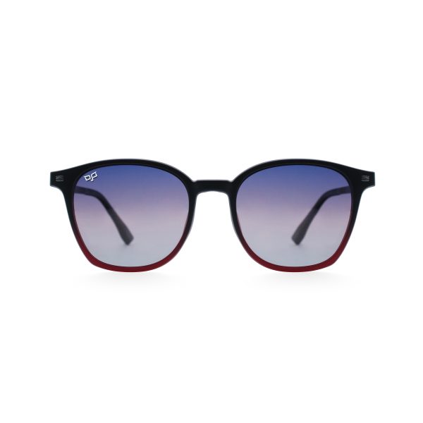 SQUARE MAKA BLACK RED POLARISED CLIP ON - Image 4