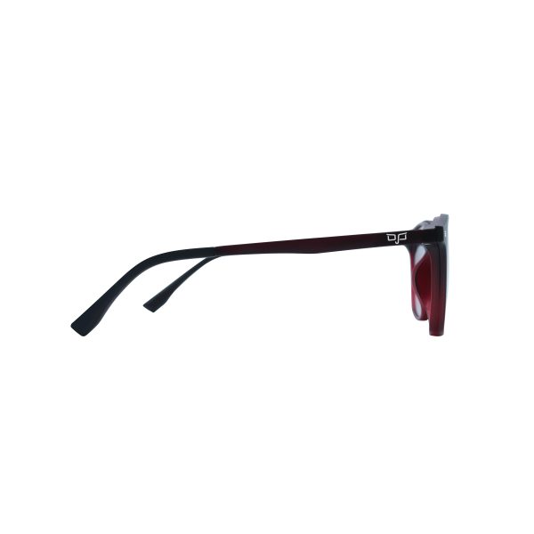 SQUARE MAKA BLACK RED POLARISED CLIP ON - Image 6