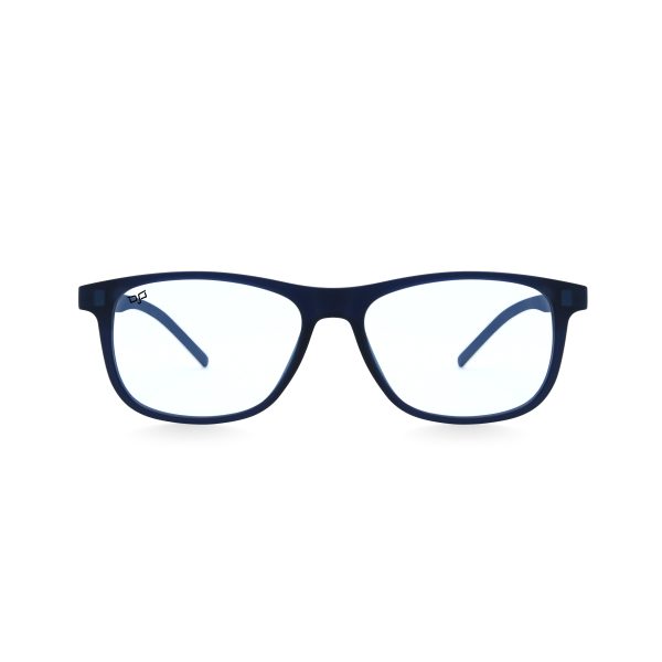 SQUARE GHOV HANDMADE BLACK BLUE POLARISED CLIP ON - Image 3