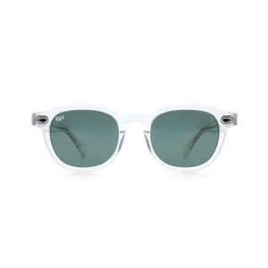 SQUARE CEIL CLEAR GREEN POLARISED HANDMADE