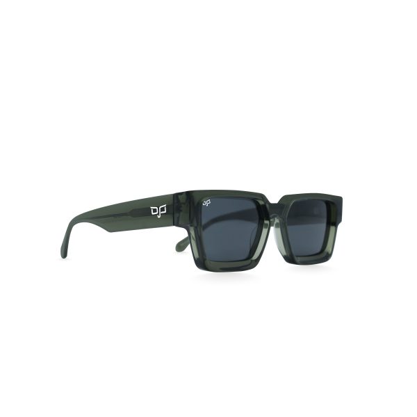 SQUARE CEIL GREEN POLARISED HANDMADE - Image 2