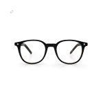 ROUND ONCE HANDMADE SHELL BROWN POLARISED CLIP ON - Image 3
