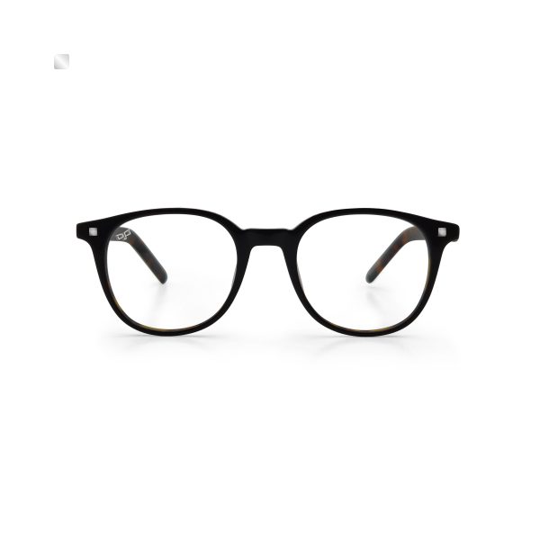 ROUND ONCE HANDMADE SHELL BROWN POLARISED CLIP ON - Image 3