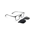 SQUARE ONCE BLACK ULTEM TITANIUM POLARISED CLIP ON - Image 2