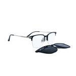 SQUARE ONCE BLACK GOLD ULTEM TITANIUM POLARISED CLIP ON - Image 2
