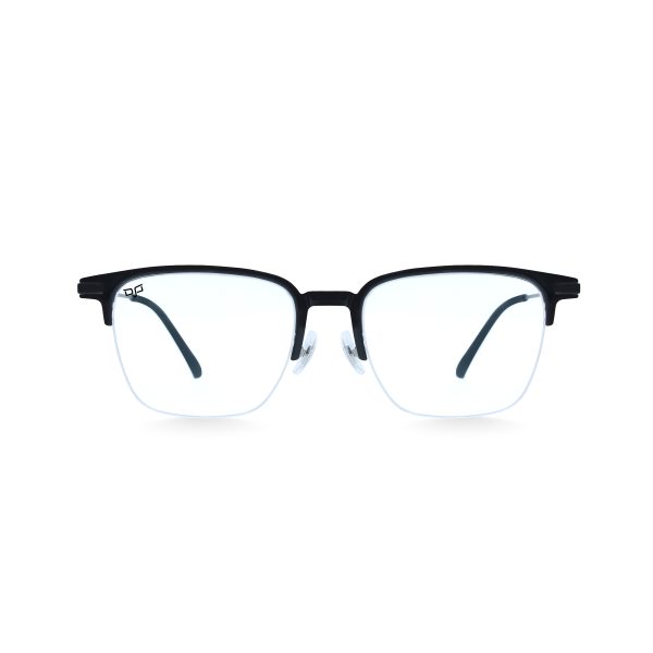 SQUARE ONCE BLACK SILVER ULTEM TITANIUM POLARISED CLIP ON - Image 3