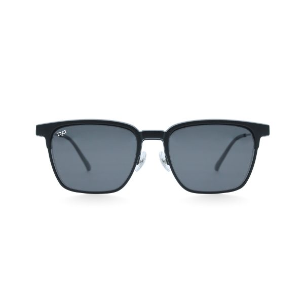 SQUARE ONCE BLACK SILVER ULTEM TITANIUM POLARISED CLIP ON - Image 4