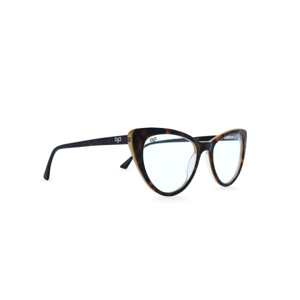 CAT EYE SHELL BROWN HANDMADE - Image 2