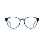 ROUND CLEAR BLUE HANDMADE