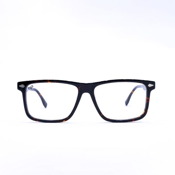 SQUARE OPTICAL WITH CLIP ON HANDMADE - Image 4