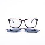 SQUARE OPTICAL WITH CLIP ON HANDMADE - Image 5