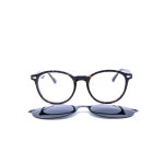 ROUND OPTICAL WITH CLIP ON HANDMADE - Image 5