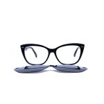 CAT EYE OPTICAL WITH CLIP ON HANDMADE - Image 5