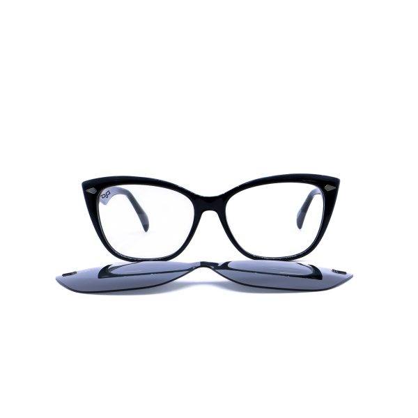 CAT EYE OPTICAL WITH CLIP ON HANDMADE - Image 5