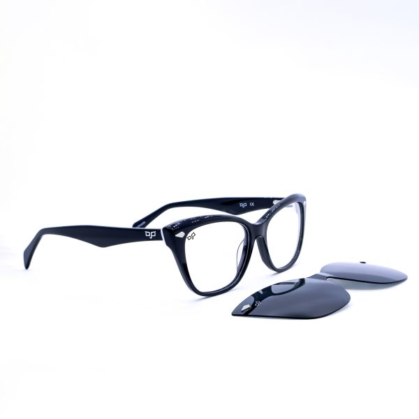 CAT EYE OPTICAL WITH CLIP ON HANDMADE - Image 6
