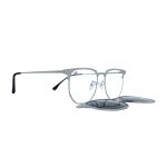 SQUARE MAKA SILVER POLARISED CLIP ON - Image 2