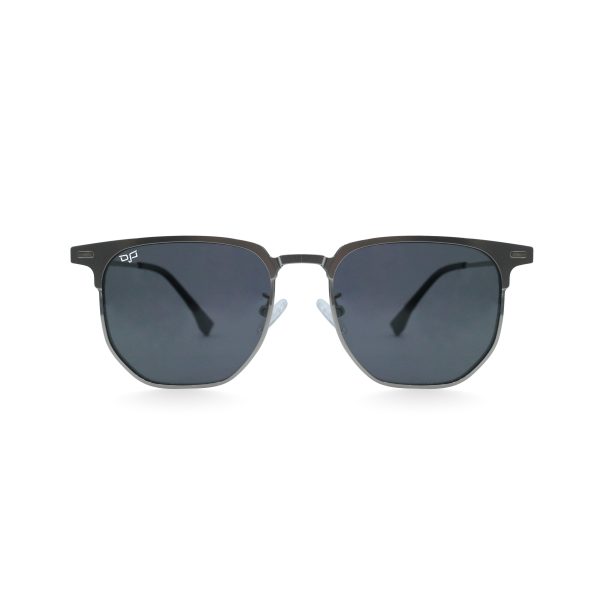SQUARE MAKA SILVER POLARISED CLIP ON - Image 4