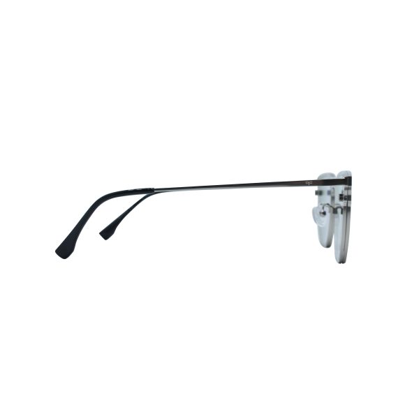 SQUARE MAKA SILVER POLARISED CLIP ON - Image 6