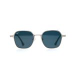 SQUARE MAKA SILVER POLARISED CLIP ON