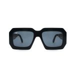 SQUARE OJE BLACK AND SHELL BROWN