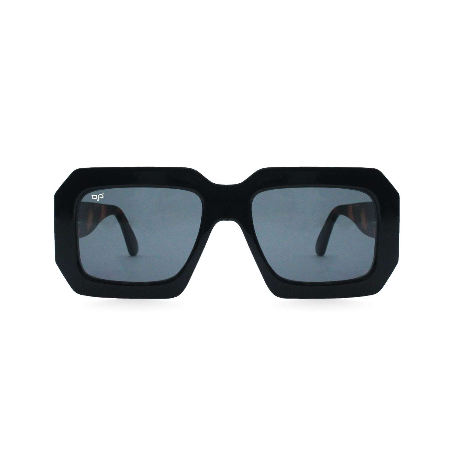 39OCL22283-A.jpg SQUARE OJE BLACK AND SHELL BROWN - Image 1