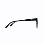 SQUARE HANDMADE SUNGLASSES WITH GREEN POLARISED LENSES - Image 3