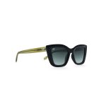 CAT EYE SUNGLASSES WITH GREEN LENSES - Image 2