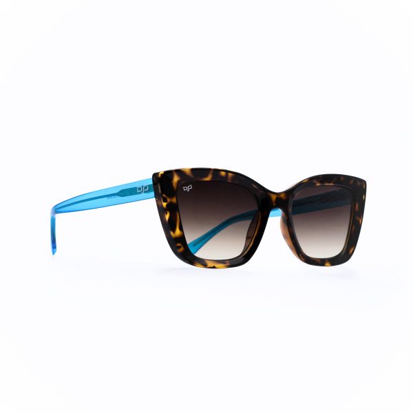 CAT EYE SUNGLASSES WITH BROWN LENSES - Image 2