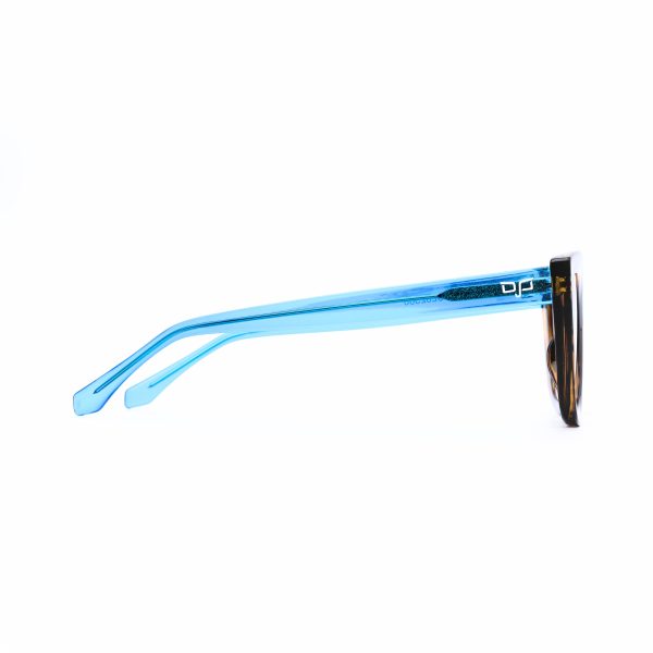 CAT EYE SUNGLASSES WITH BROWN LENSES - Image 3
