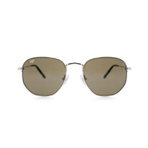 SQUARE OLHO GOLD BROWN